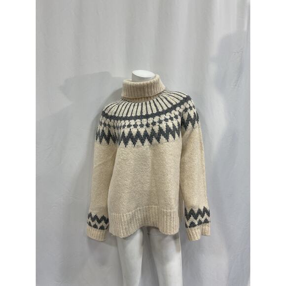 Astr The Label 'Leka' White Acrylic Sweater Size M - Picture 2 of 5